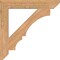 Ekena Millwork Balboa Slat Smooth Bracket, Western Red Cedar, 5 1/2"W x 40"D x 40"H BKT06X40X40BOA06SWR - alternate 3